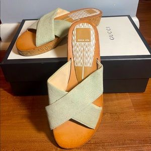 Dolce Vita Criss-Cross Monica Sandals (worn once)